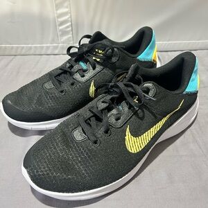 Nike Black and Yellow Sneakers